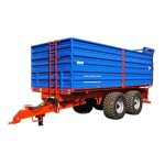 Полуприцеп тракторный самосвальный ПТС-18 (профильный борт)
